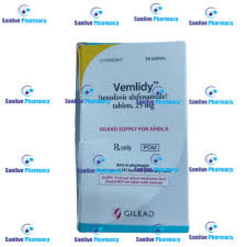 Vemlidy tenofovir alafenamide tablet 25mg